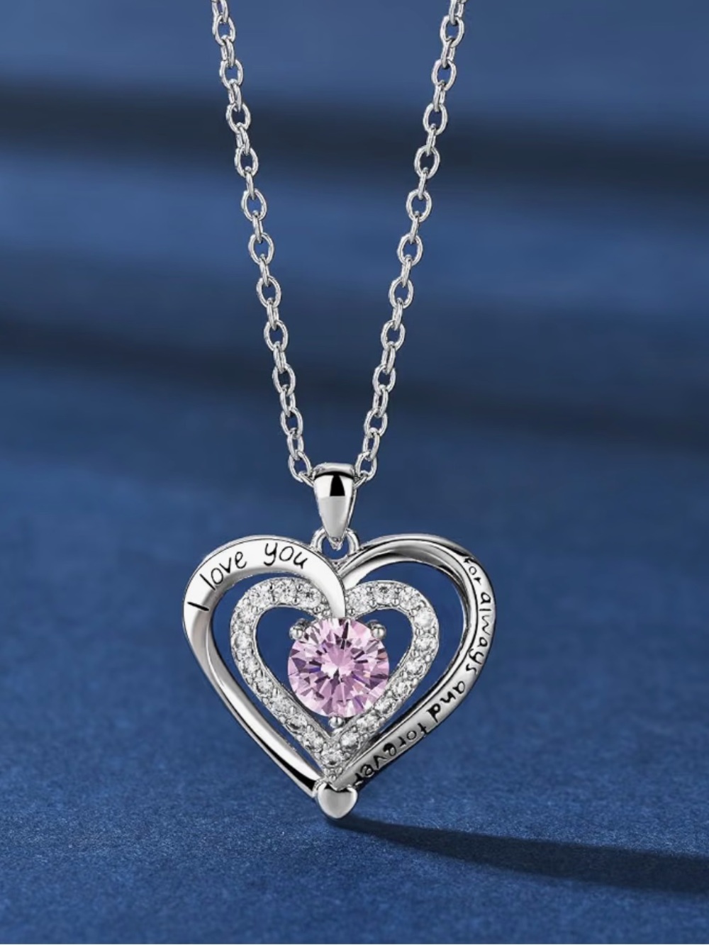 Double Heart Necklace
